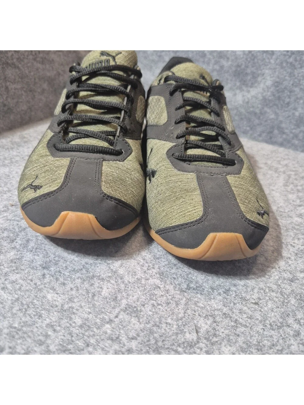 Puma Tazon 6 Men's 8.5 Heather Green & Black